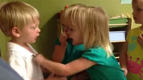 'You poked my heart': Watch these kids have an adorable.